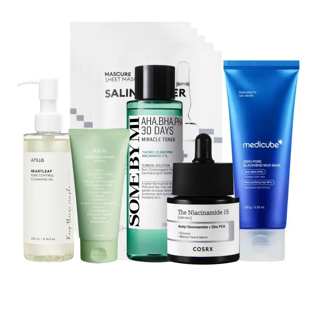 Routine skincare coréenne pour peau acnéique : guide complet