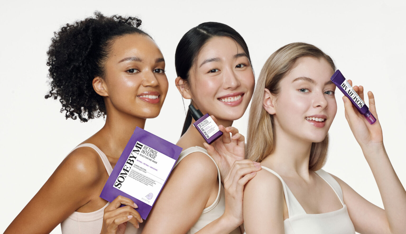 Sélection de soins coréens de la marque Some By Mi pour peaux à imperfections