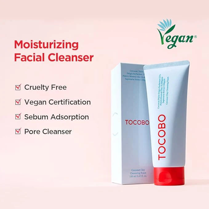Coconut Clay Cleansing Foam