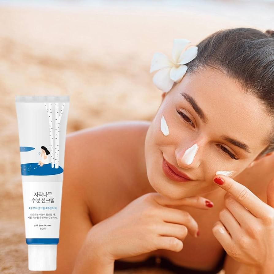 Birch Juice Moisturizing Sun Cream SPF50+ PA++++ - Moisturizing SPF Cream