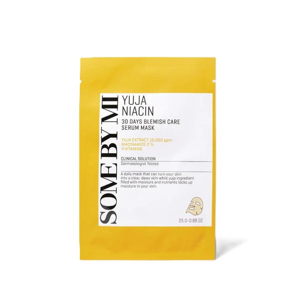 Yuja Niacin Blemish Care Serum Mask