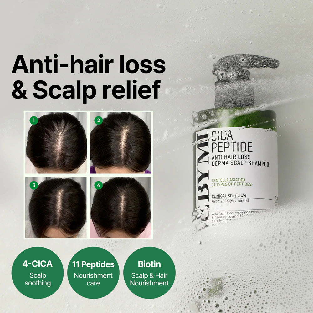 Cica Peptide Anti Hair Loss Derma Scalp Shampoo