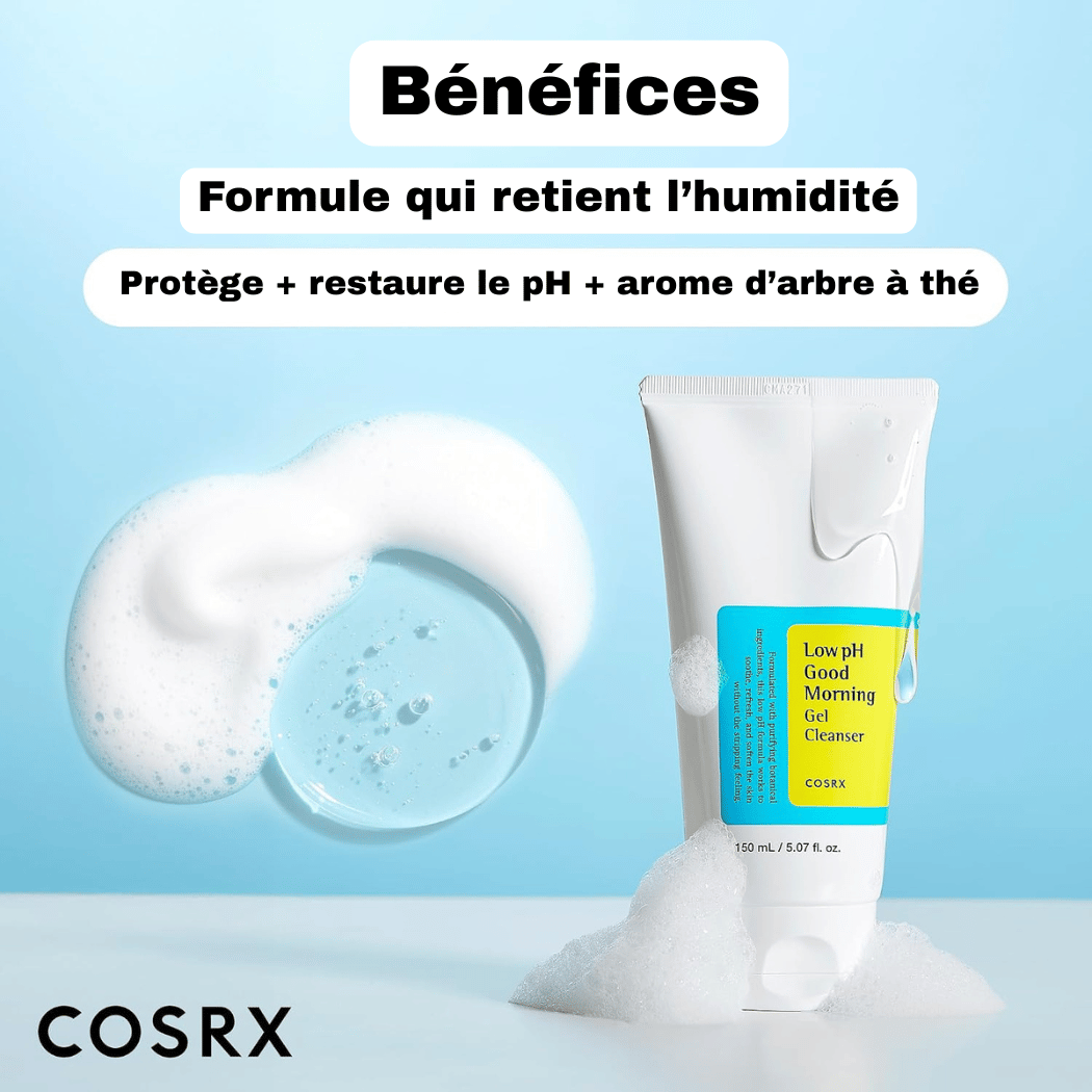 béfénéfices du good morning cleanser