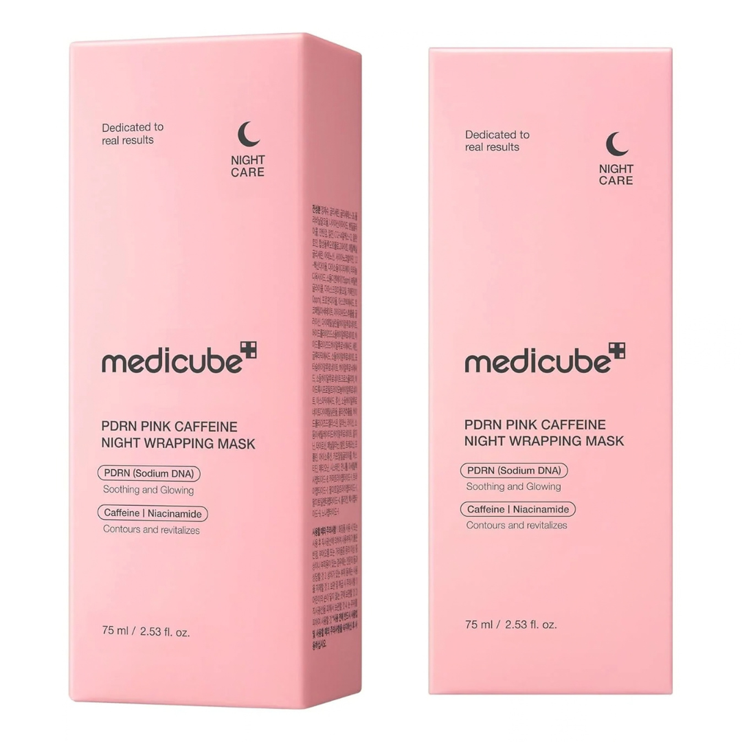packaging du PDRN Pink Caffeine Night Wrapping Mask