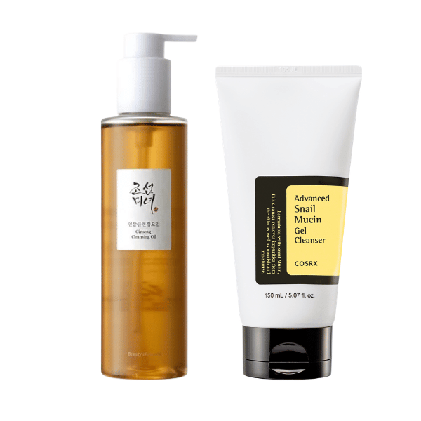 photo du pack combo double nettoyage peaux normales à sèches