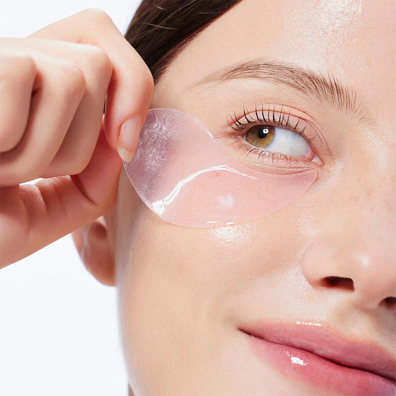 patchs-yeux-collagene-cosrx-peptide-hydrogel-visage-utilisation